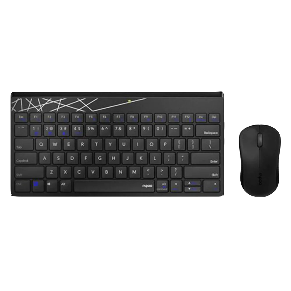 Rapoo 8000M Keyboard And Mouse