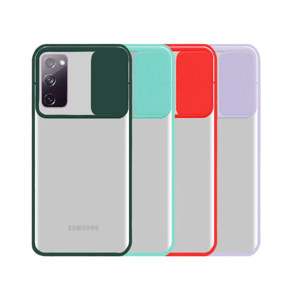 Cover Back Matt Cam Shield Defender Model For Samsung Galaxy S20 FE