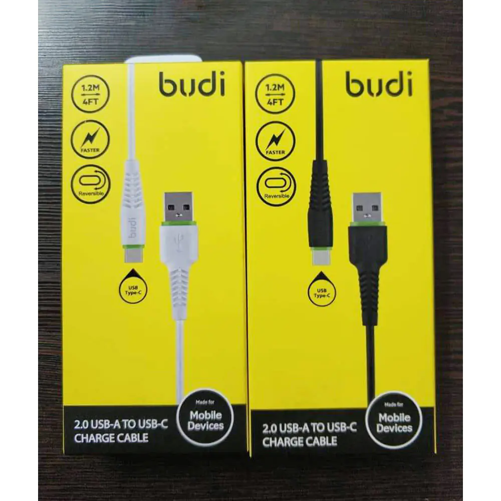 Budi Cable USB To Type-C 20CM