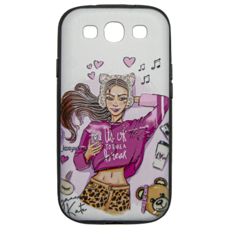 کاور طرح دار مدل P13 مناسب برای گوشی سامسونگ Galaxy S3