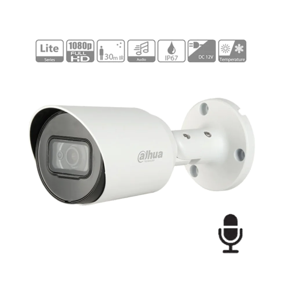 Camera HAC-HFW1200T-A With Microphone DAHUA