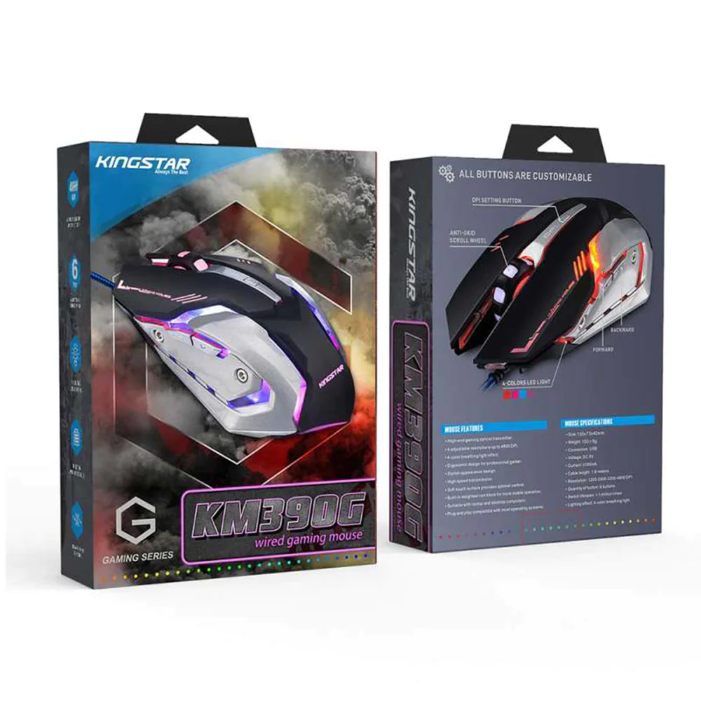 Kingstar KM390G Wired Gaming Mouse