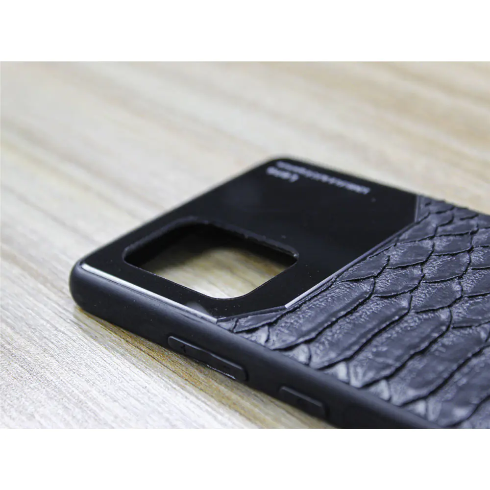 Cover Leather Design Lens Model For Samsung A91