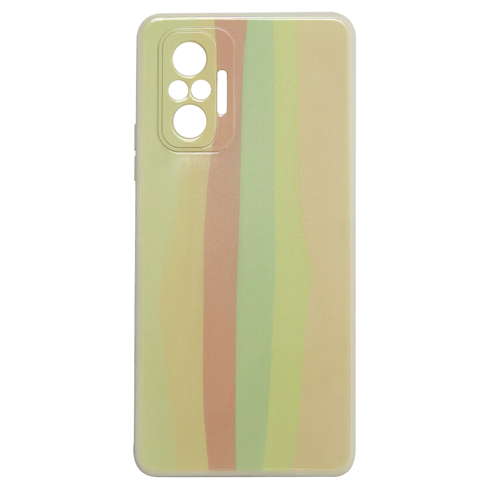 Cover Silicon Lens Protective Rainbow Pattern R11 For Xiaomi Redmi Note 10 Pro