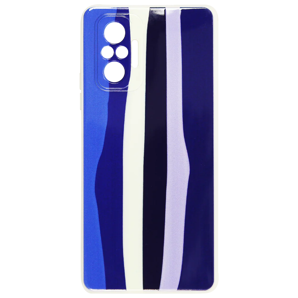 Cover Silicon Lens Protective Rainbow Pattern R15 For Xiaomi Redmi Note 10 Pro