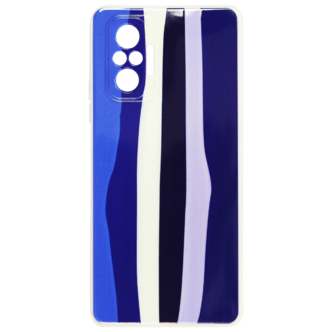 قاب سیلیکونی محافظ لنز رنگین کمانی مدل R15 مناسب برای گوشی های Redmi Note 10 Pro