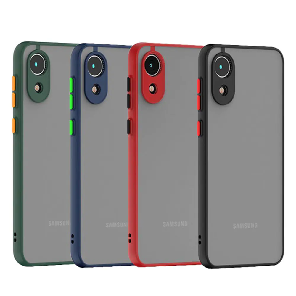 Cover Back Matte Camera Protective Defender For Samsung A03 Core