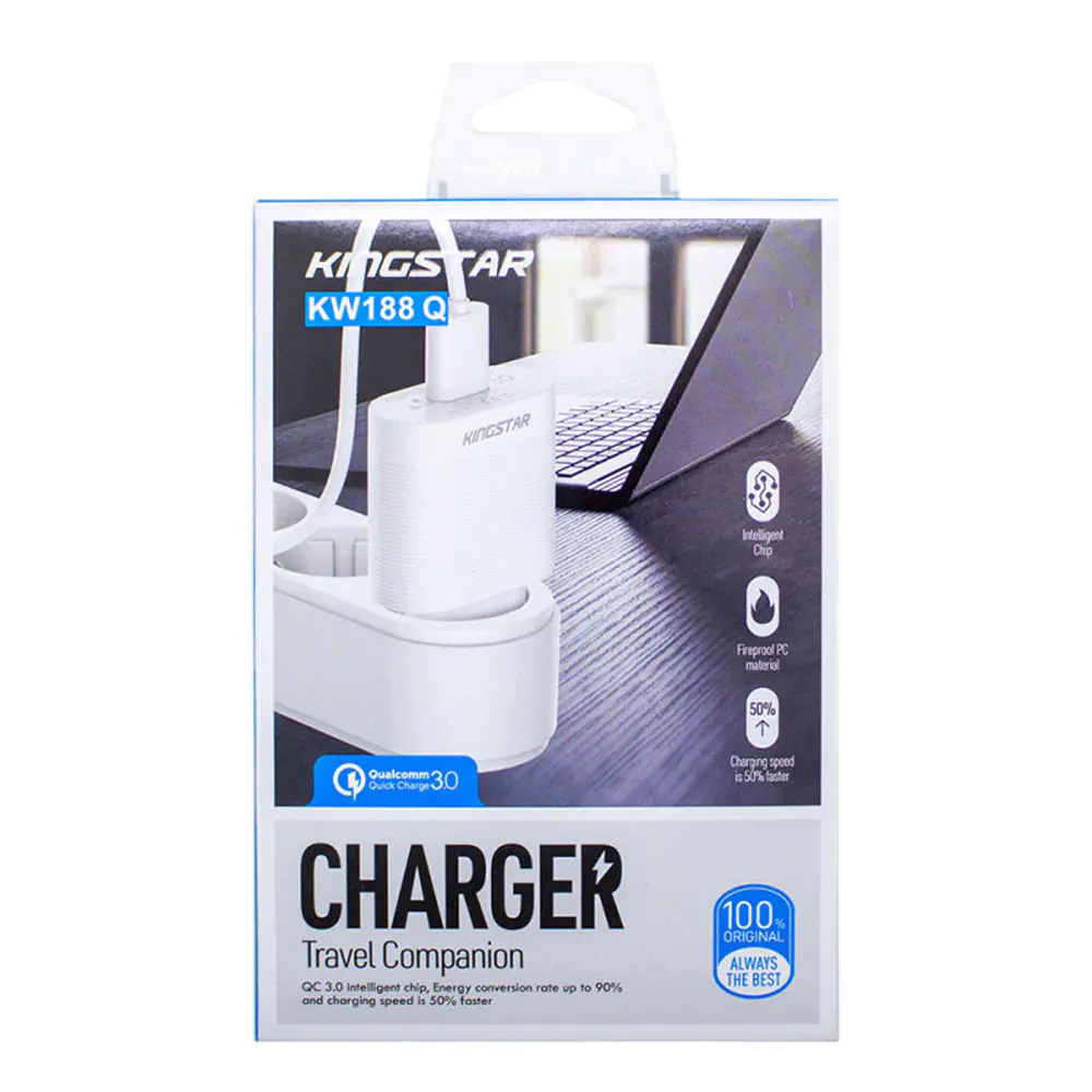 King Star Wall Charger Model KW188 Q