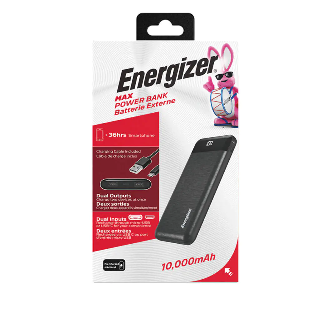 Energizer UE10058 10000mAh Power Bank