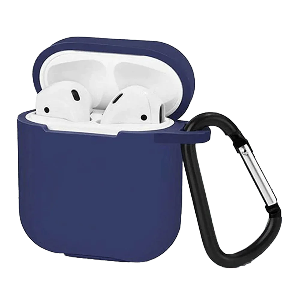 Silicone Protective Cover With a Retaining Strap For Apple AirPod 1 / 2 Case