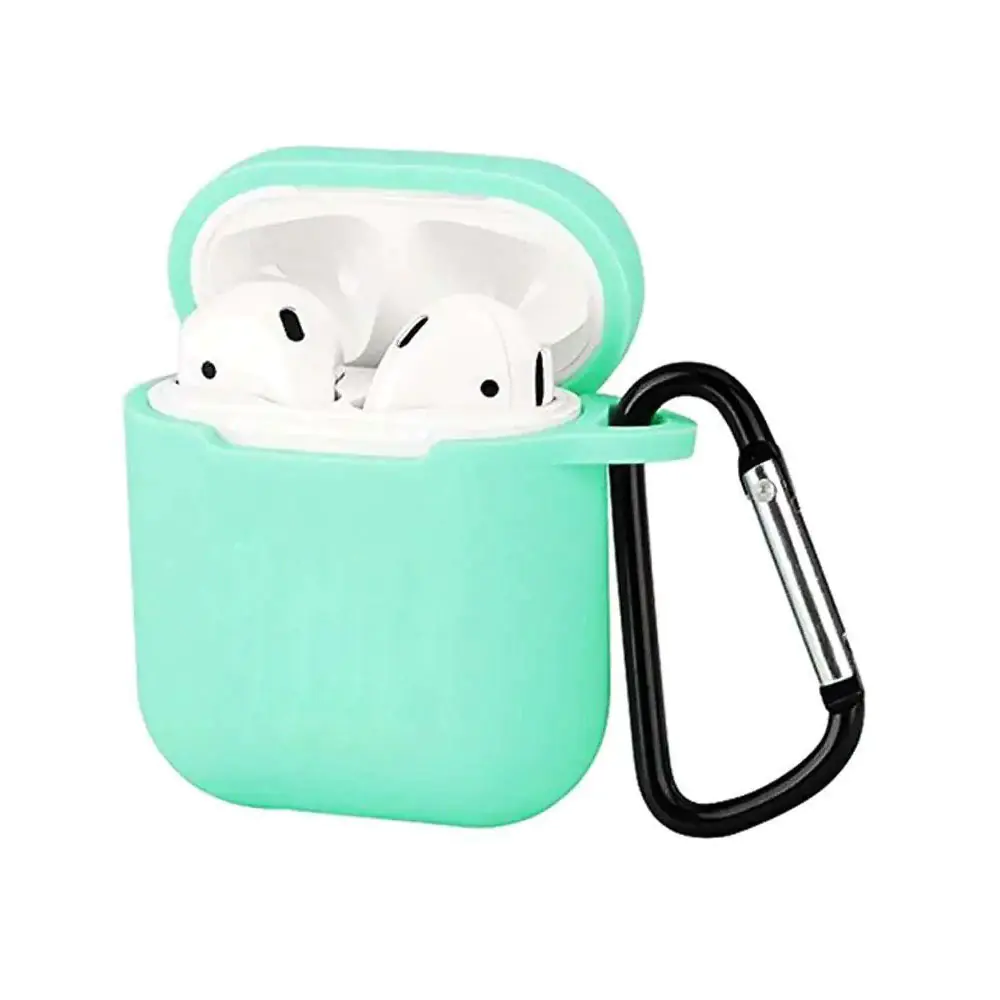 Silicone Protective Cover With a Retaining Strap For Apple AirPod 1 / 2 Case