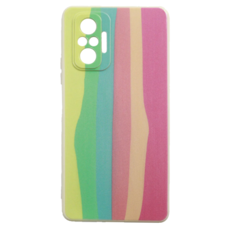 قاب سیلیکونی محافظ لنز رنگین کمانی مدل R17 مناسب برای گوشی های Redmi Note 10 Pro / Pro Max قاب سیلیکونی محافظ لنز رنگین کمانی مدل R17 مناسب برای گوشی های Redmi Note 10 Pro / Pro Max