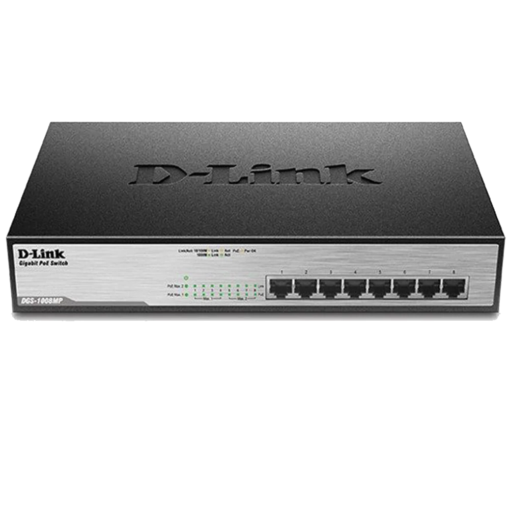 D-Link DGS-1008MP 8-Port POE Switch