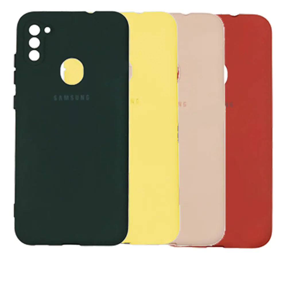 Silicone Cover Camera Protective For Samsung A11 / M11