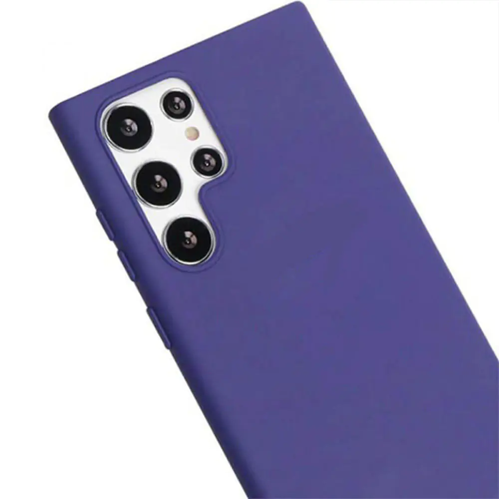 Silicone Cover Camera Protective For Galaxy S22 Ultra