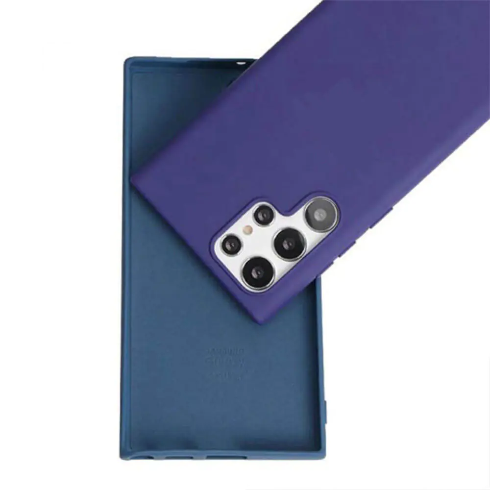 Silicone Cover Camera Protective For Galaxy S22 Ultra