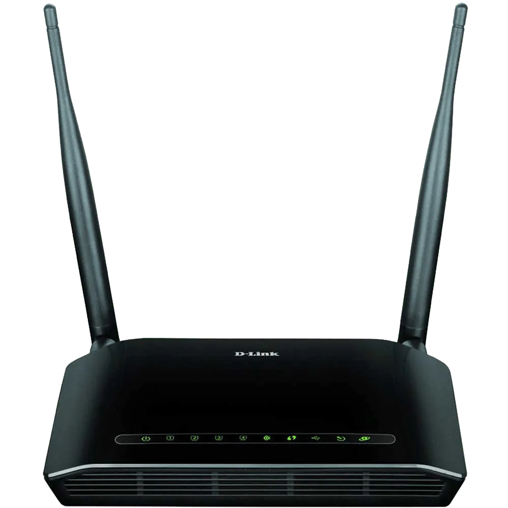 مودم روتر ADSL2 Plus بی سیم N300 دی-لینک مدل DSL-2740U