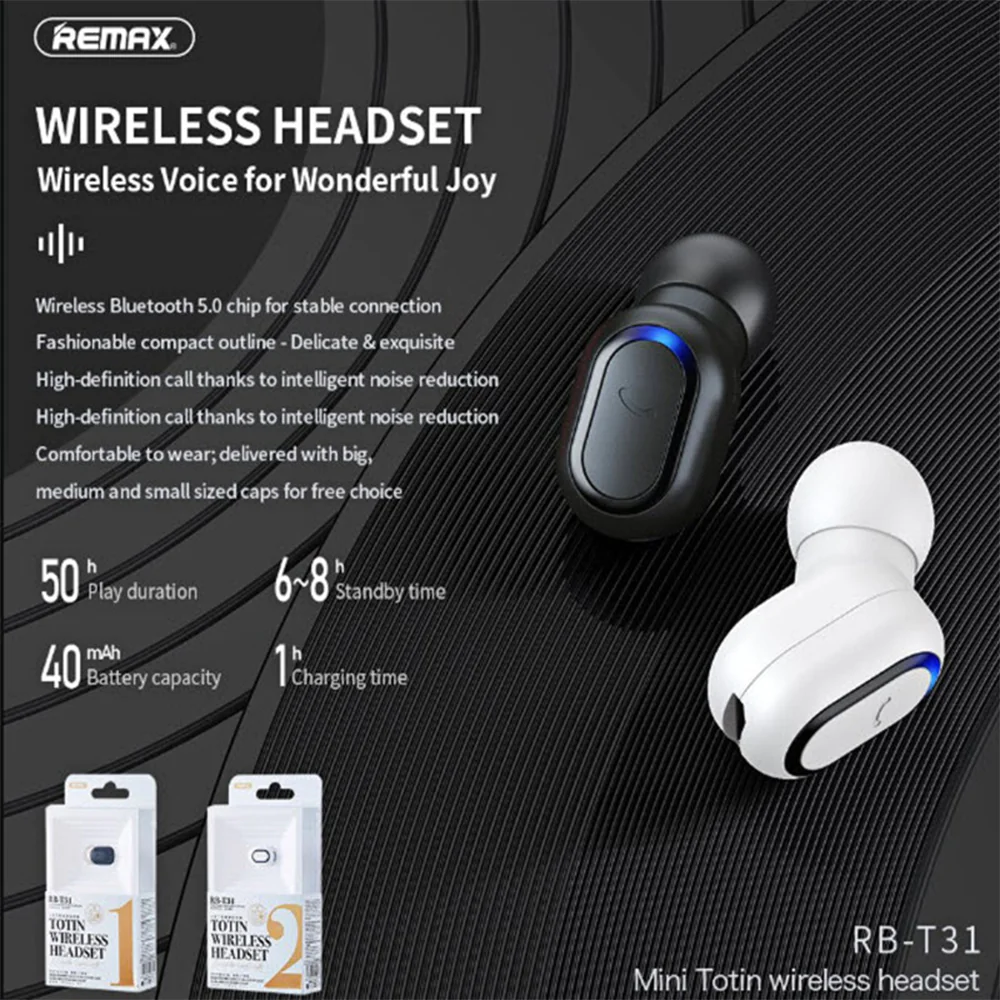 Remax RB-T31 Wirless Handsfree