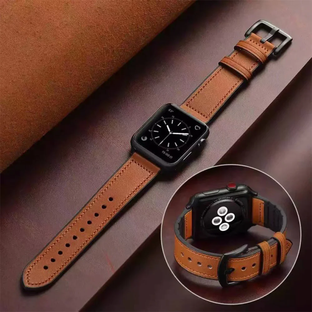 Apple Watch Strap Leather 42/44/45mm