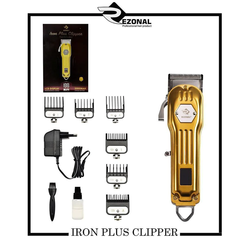 Rezonal Iron Plus Clipper 9321 Hair And Face Shaver