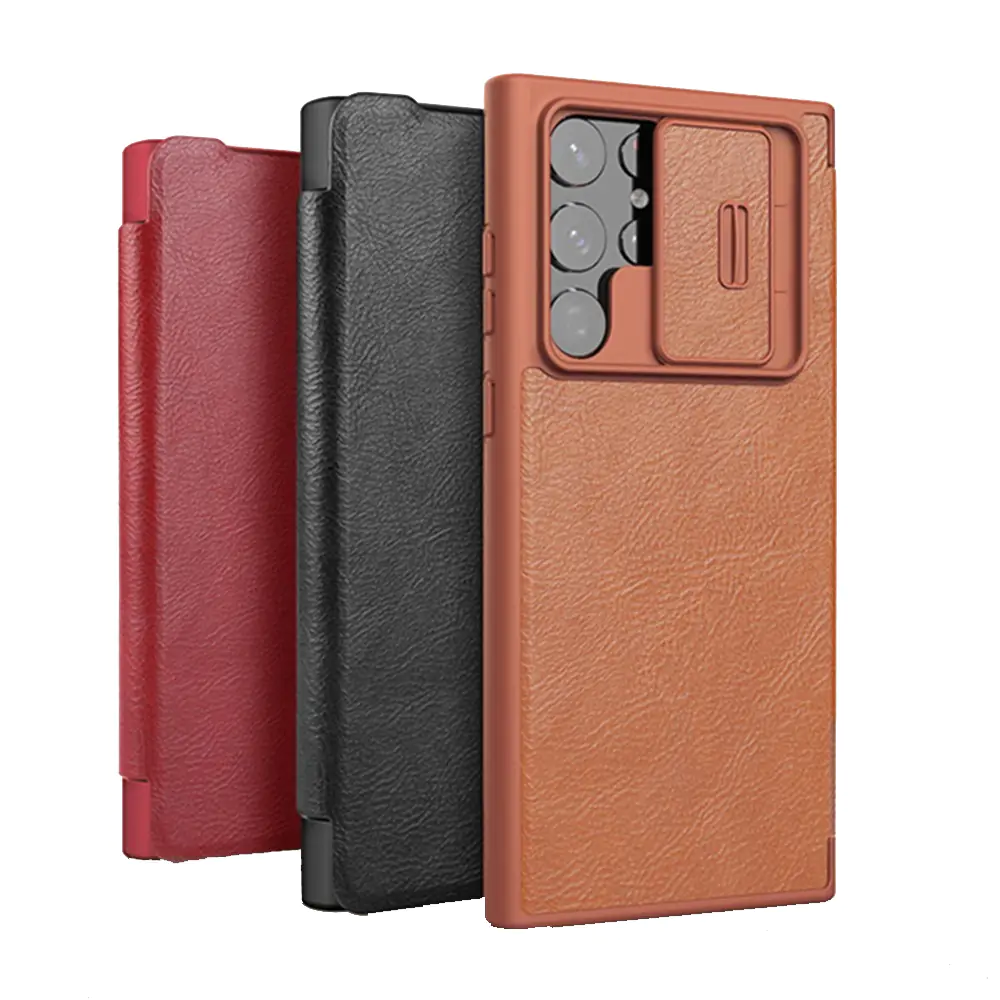 Nillkin Samsung Galaxy S22 Ultra QIN Pro Leather Case