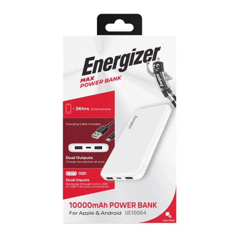 Energizer UE10064 10000mAh Power Bank