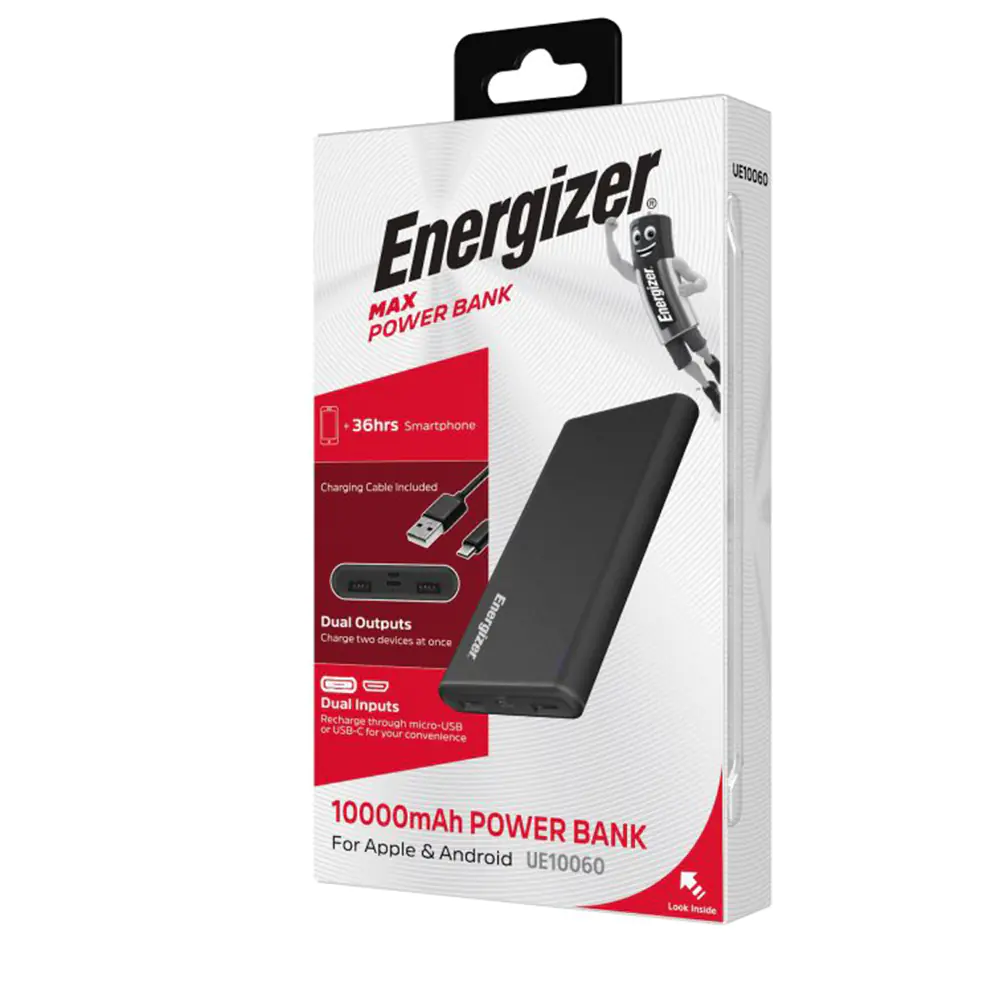 Energizer UE10060 10000mAh Power Bank
