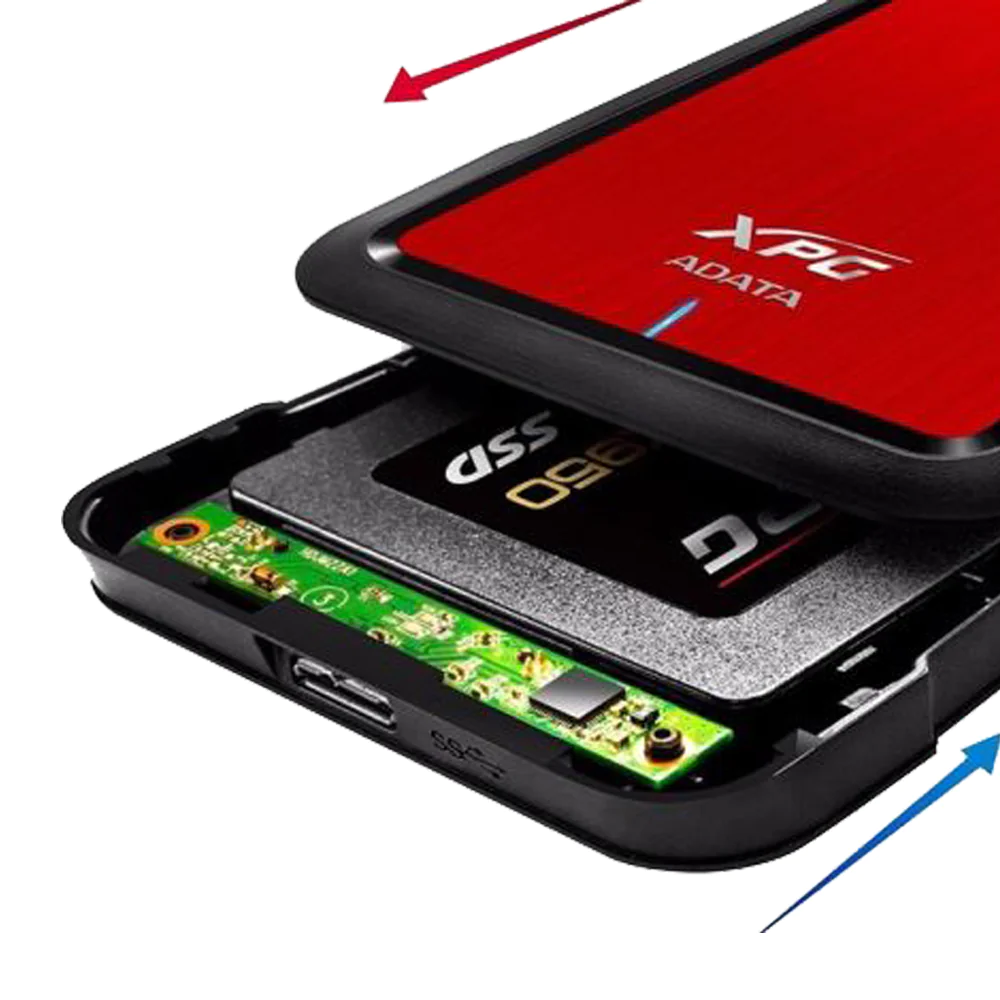 Adata EX500 SATA to USB 3.1 HDD/SSD Enclosure