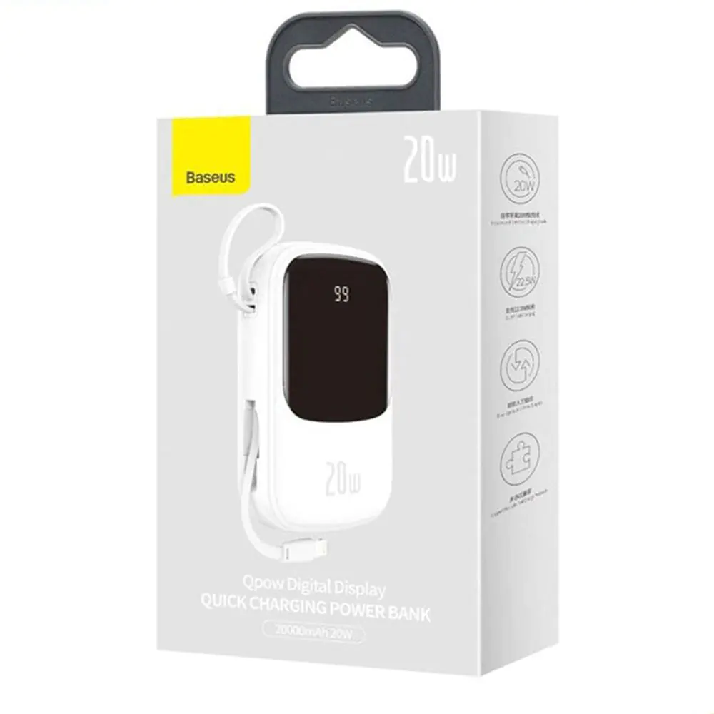 Baseus PPQD-H02 20000mAh power bank