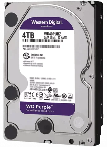 Western Digital Purple WD42PURZ Internal Hard Drive 4TB