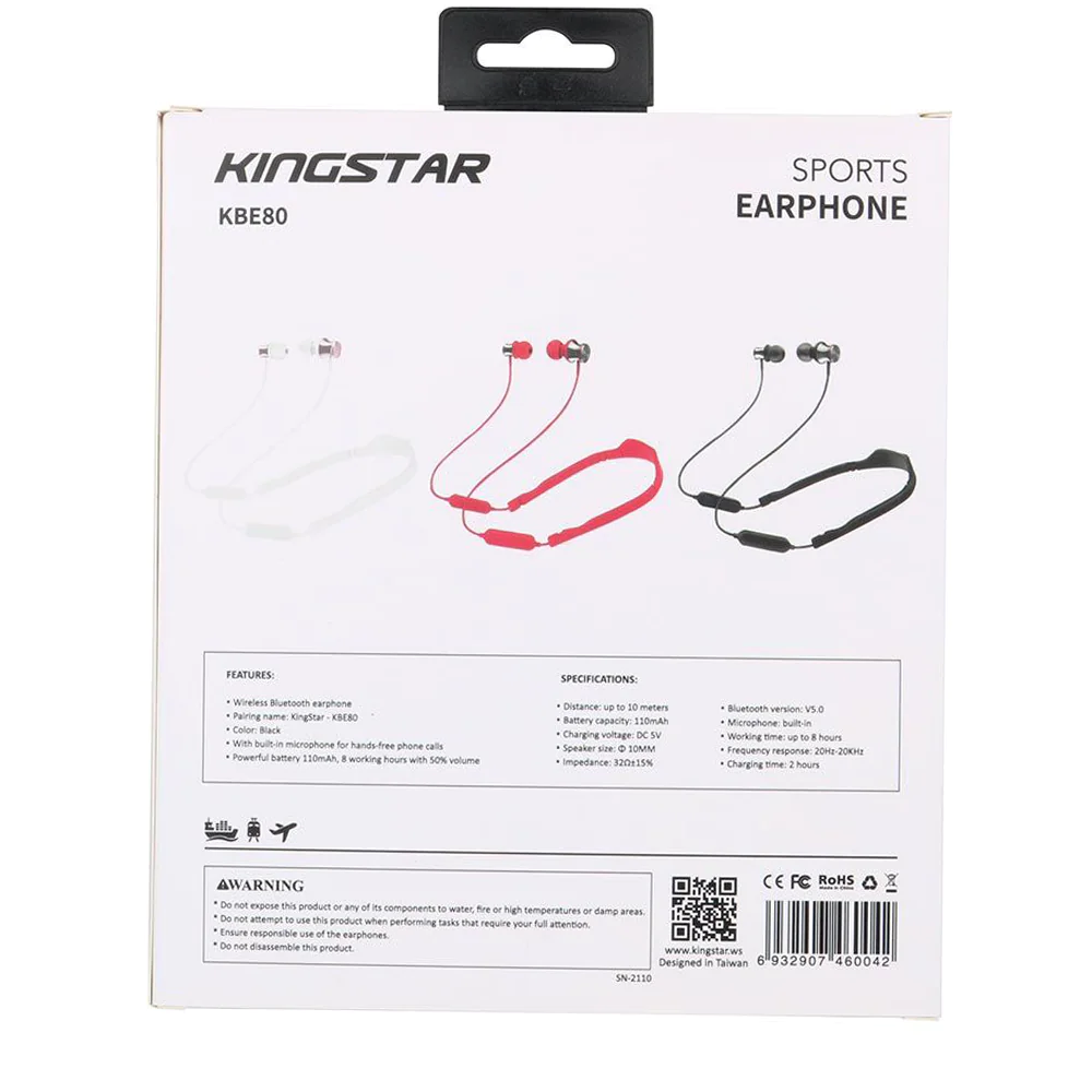 King Star KBE80 wireless headphone