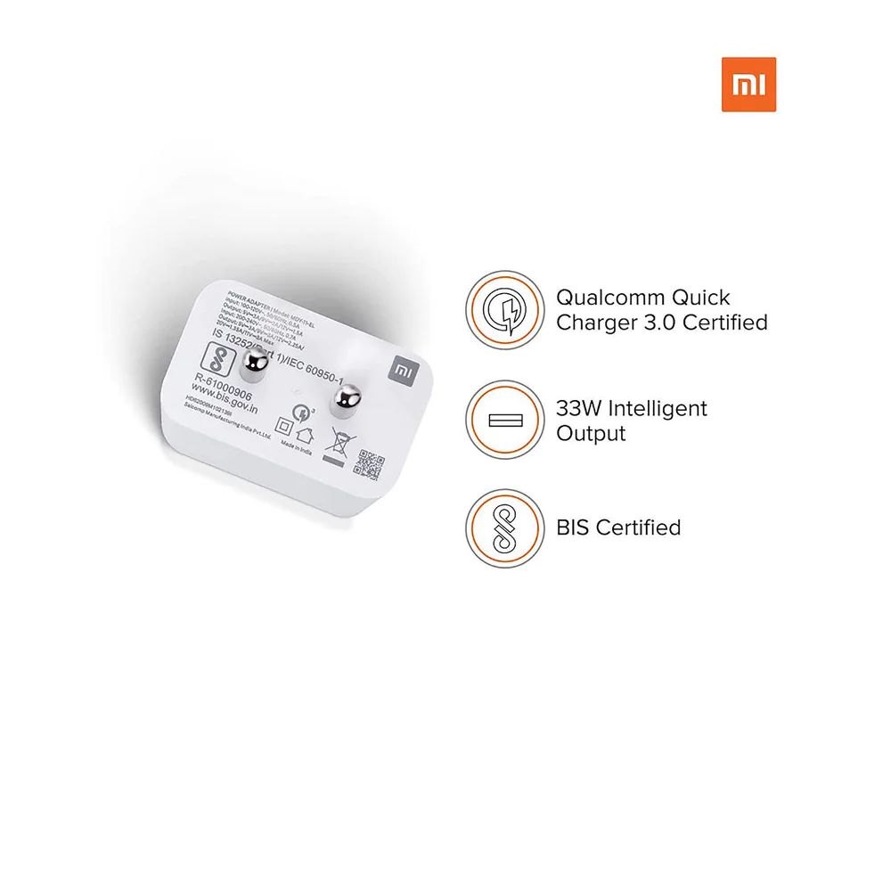 Xiaomi Model Mi MDY-11-EL 33W Fast Charger