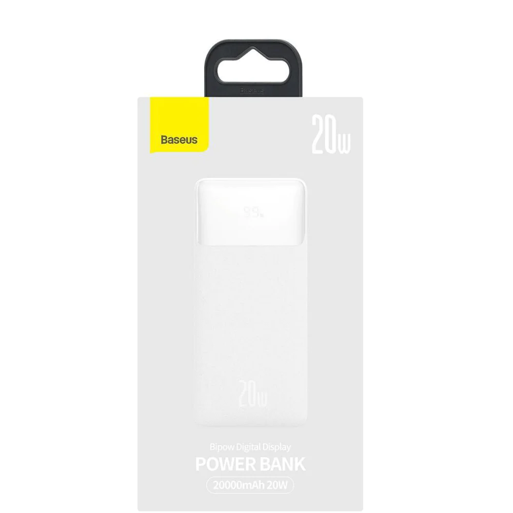 Baseuss 20000mAh PPDML-M02 20W Powerbank