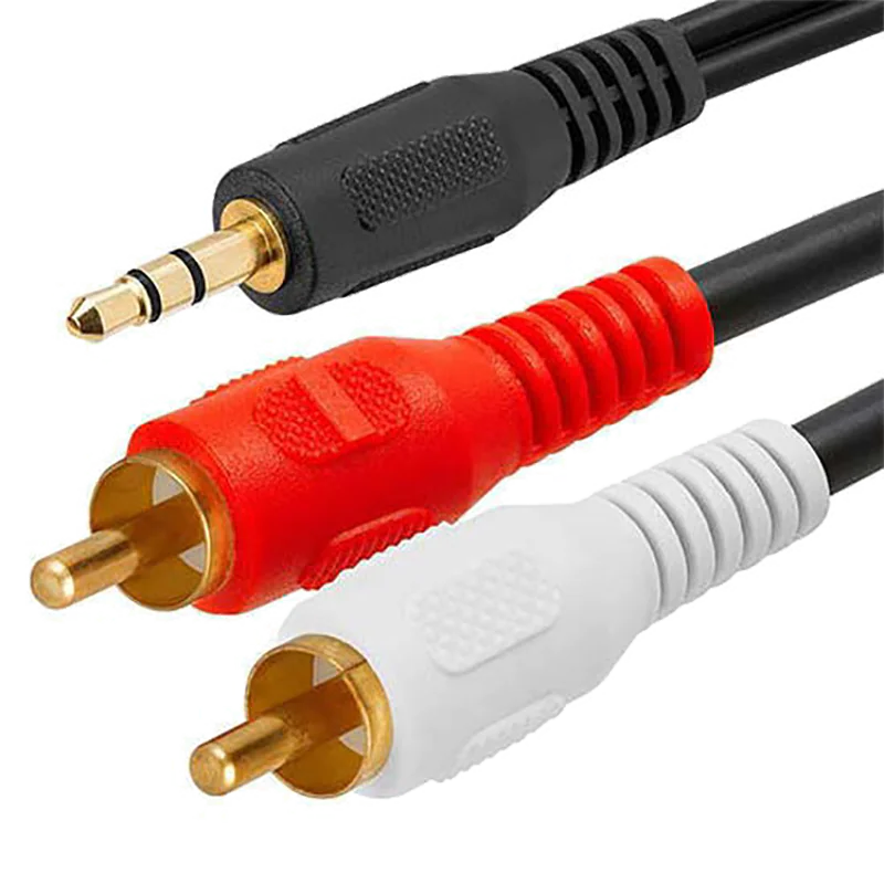 AUX to 2 RCA Audio Cable 1.5m