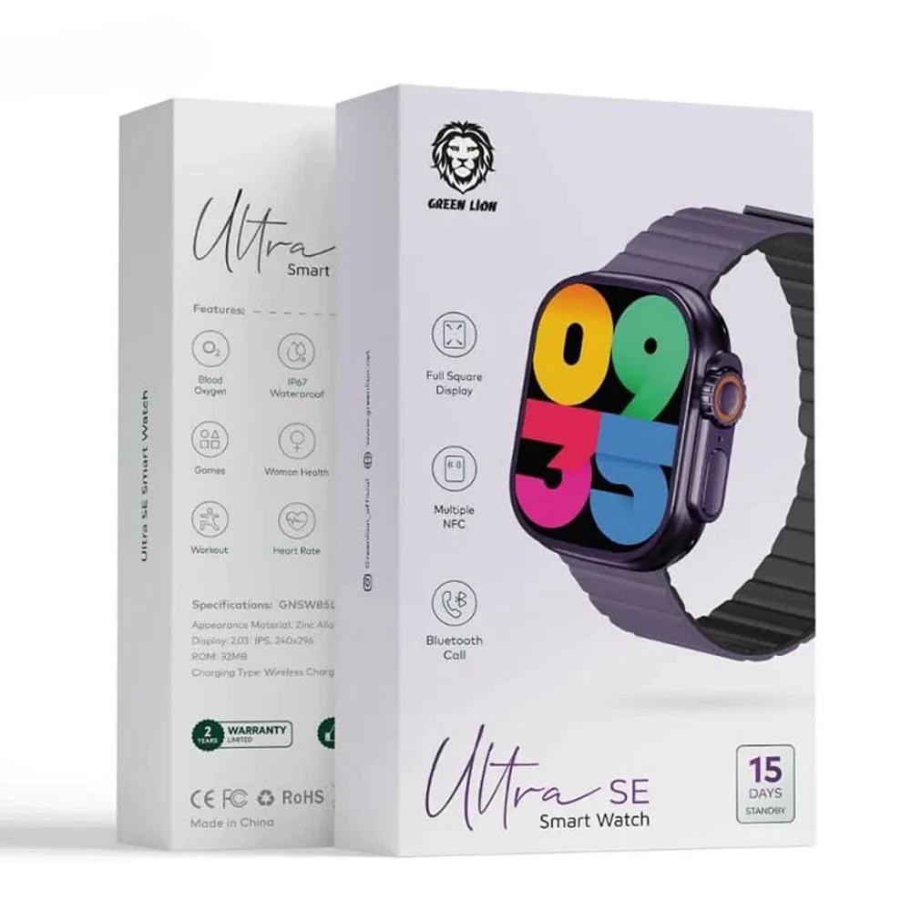 Green lion Ultra SE smartwatch