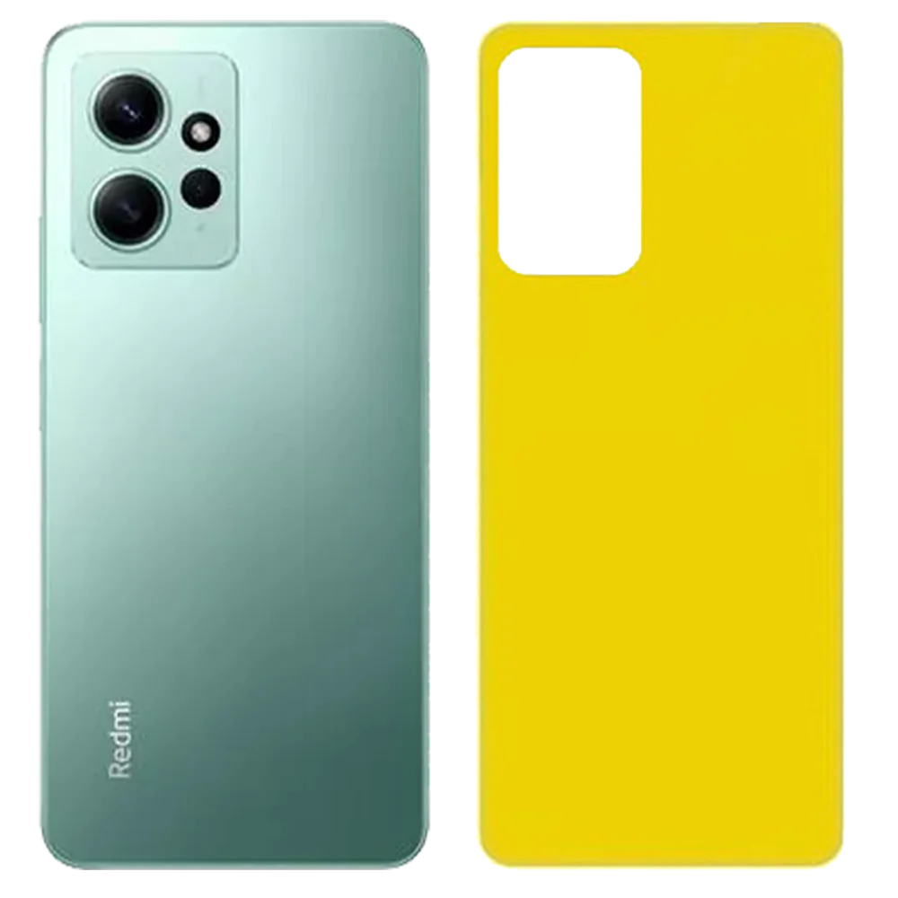 Glass Back Protector For CACTUS Xiaomi Redmi Note 12 4g