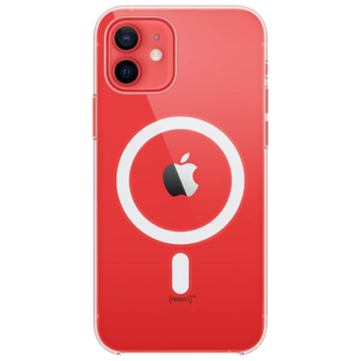 قاب شیشه ای شفاف Iphone 12 قابلیت شارژ با مگ سیف Clear Case with MagSafe قاب شیشه ای شفاف Iphone 12 قابلیت شارژ با مگ سیف Clear Case with MagSafe