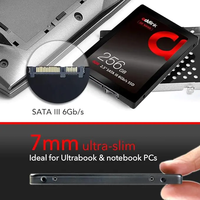 addlink S20 256GB SATA III 2.5 inch SSD