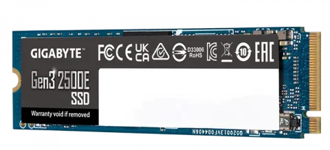 Gigabyte Gen3 2500E 2280 NVMe 500GB M.2 SSD