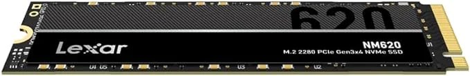 Lexar NM620 256G M.2 2280 PCIe Gen3x4 NVMe SSD Drive