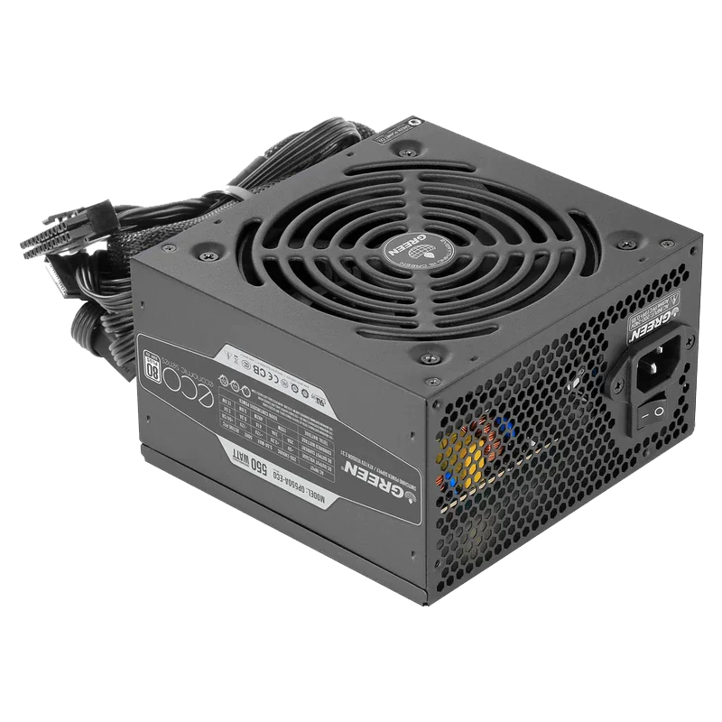 Green GP550A-ECO Rev3.1 550W 80PLUS WHITE Power Supply