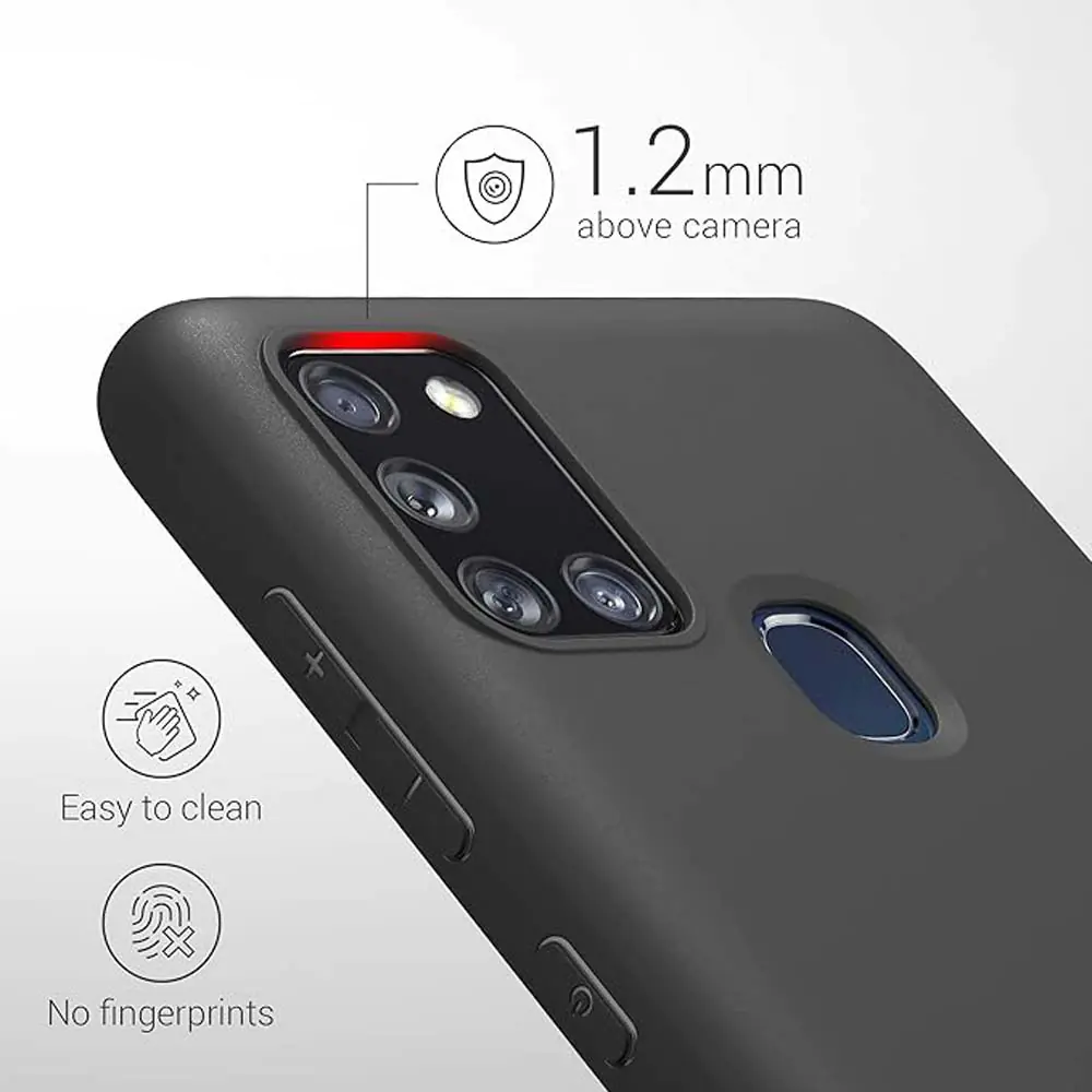 GKK 360 Samsung A21s Black Cover