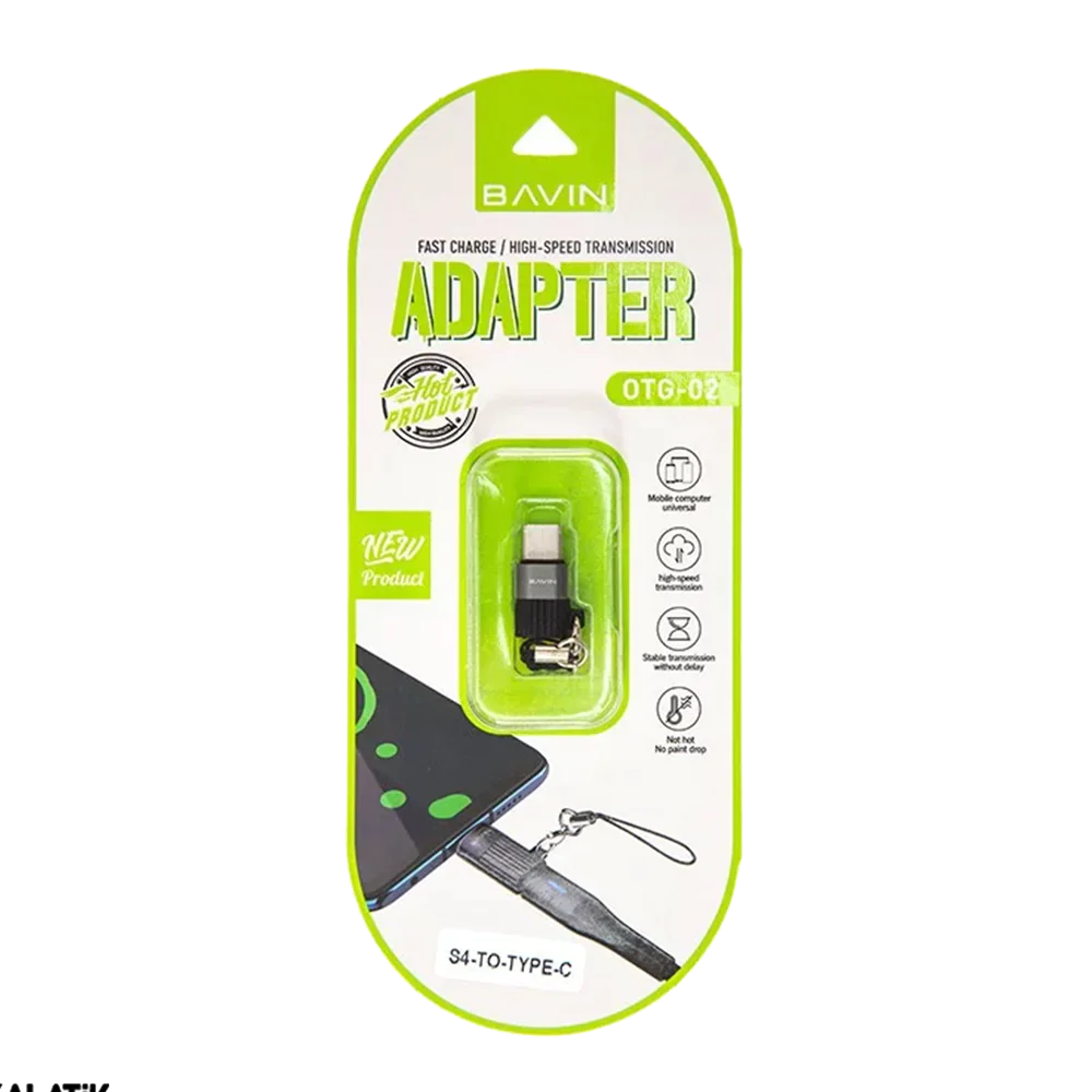 OTG Converter Bavin Micro To type-c Model OTG-02