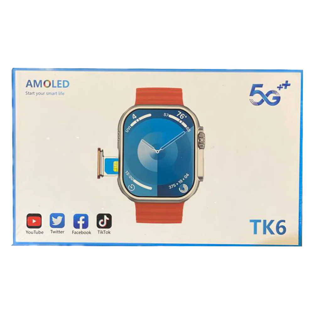 TK6 5G+ SIM card compatible smart watch