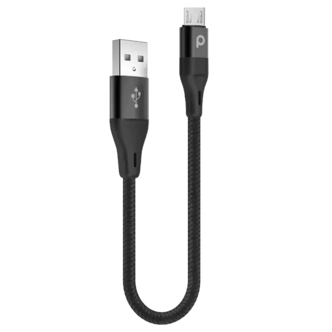 کابل شارژ تبدیل USB به میکرو یو اس بی Parmp طول 0.25 سانتی‌متر