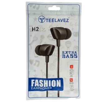 هندزفری سیمی تلاویز مدل TEELAVEZ H2 هندزفری سیمی تلاویز مدل TEELAVEZ H2