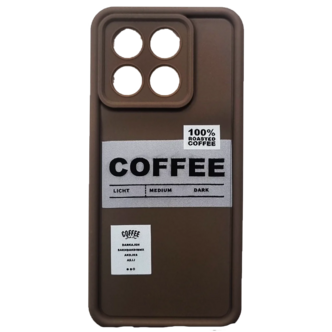 کاور فشن کیس مدل TPU Coffee محافظ لنز دار مناسب برای گوشی Poco X6 Pro