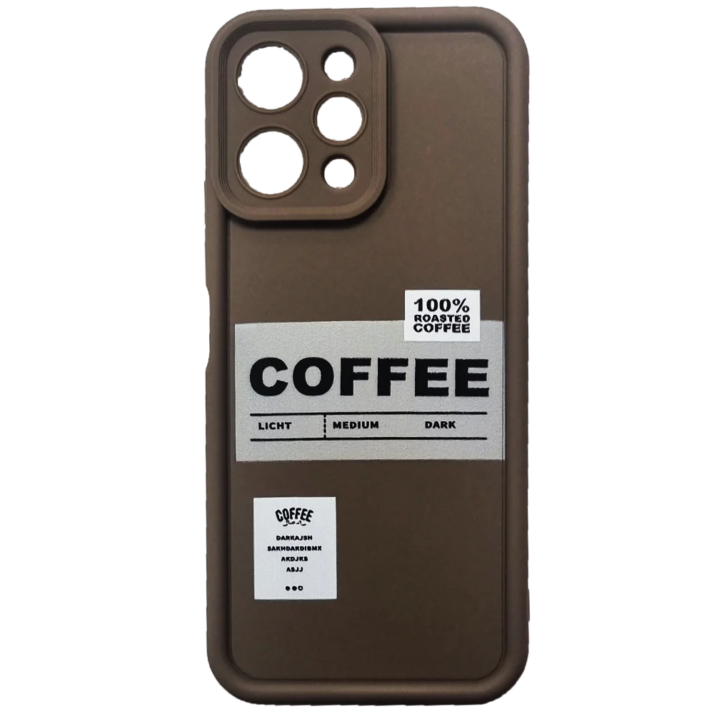 Cover Coffee model TPU Suitable For Redmi 12