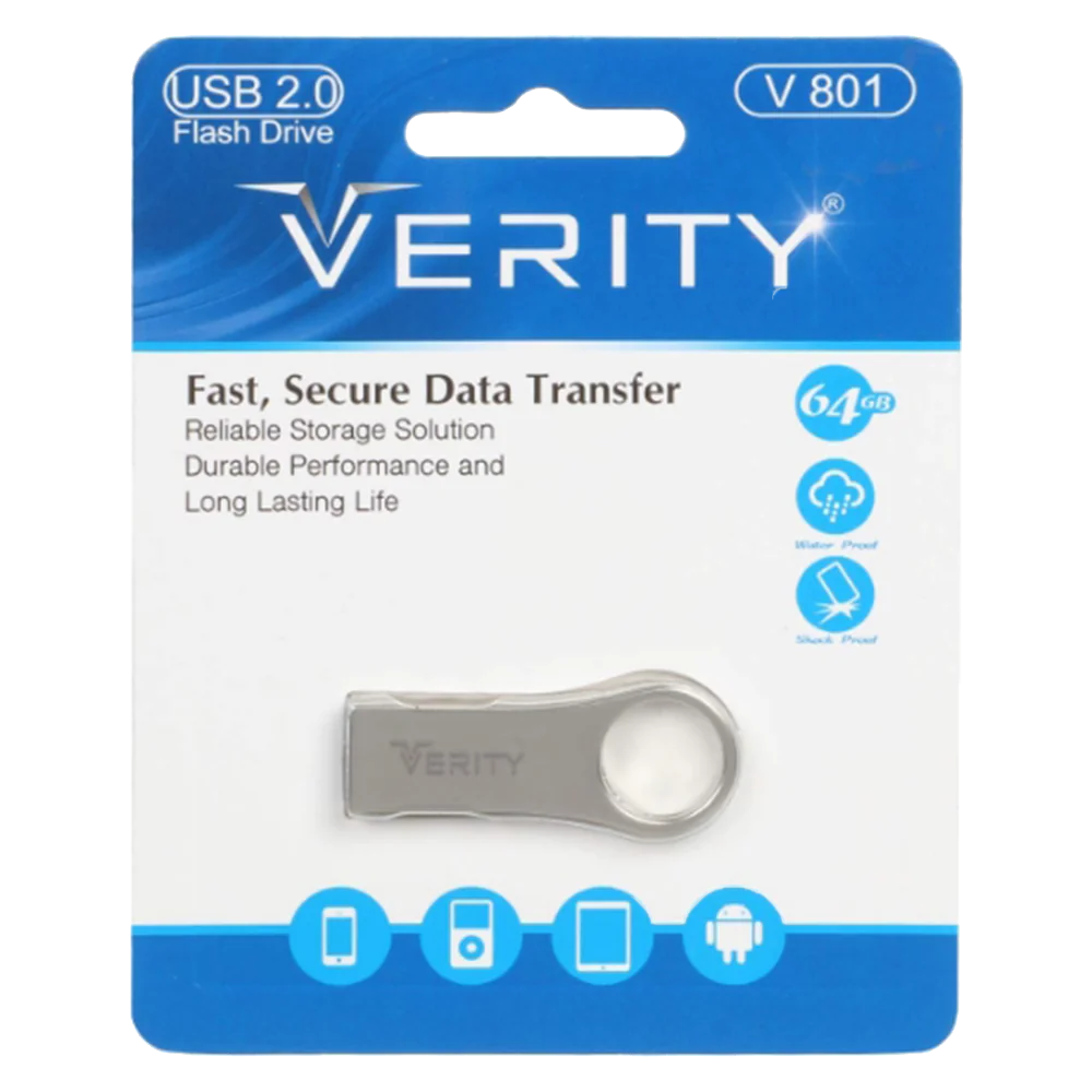 Verity V801 USB 2.0 Flash Memory 64GB