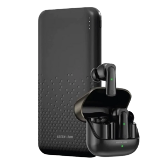 هندزفری بلوتوث و پاوربانک 10000 میلی آمپر ساعت گرین لاین مدل Rome Powerbank And TWS Earbuds هندزفری بلوتوث و پاوربانک 10000 میلی آمپر ساعت گرین لاین مدل Rome Powerbank And TWS Earbuds